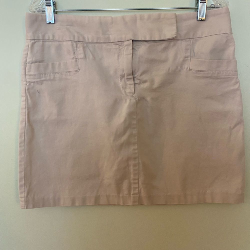Tommy Hilfiger khaki chino skirt